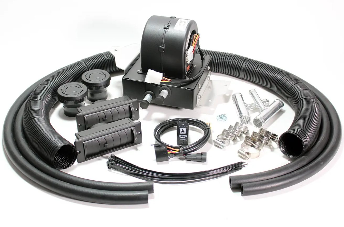 Inferno Cab Heater Kit With Defrost - 2014-2022 Cf Moto Z-Force 500/800/1000