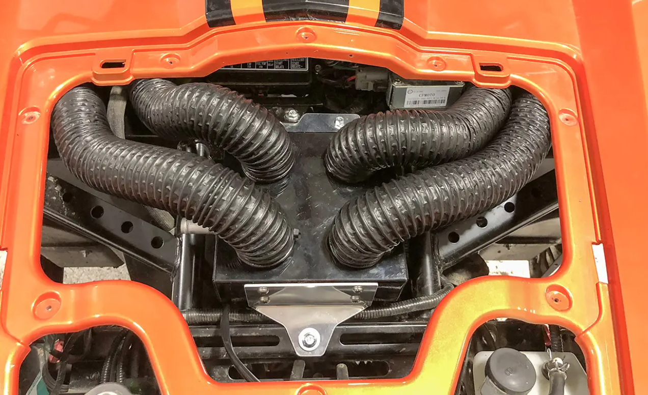 Inferno Cab Heater Kit With Defrost - 2014-2022 Cf Moto Z-Force 500/800/1000