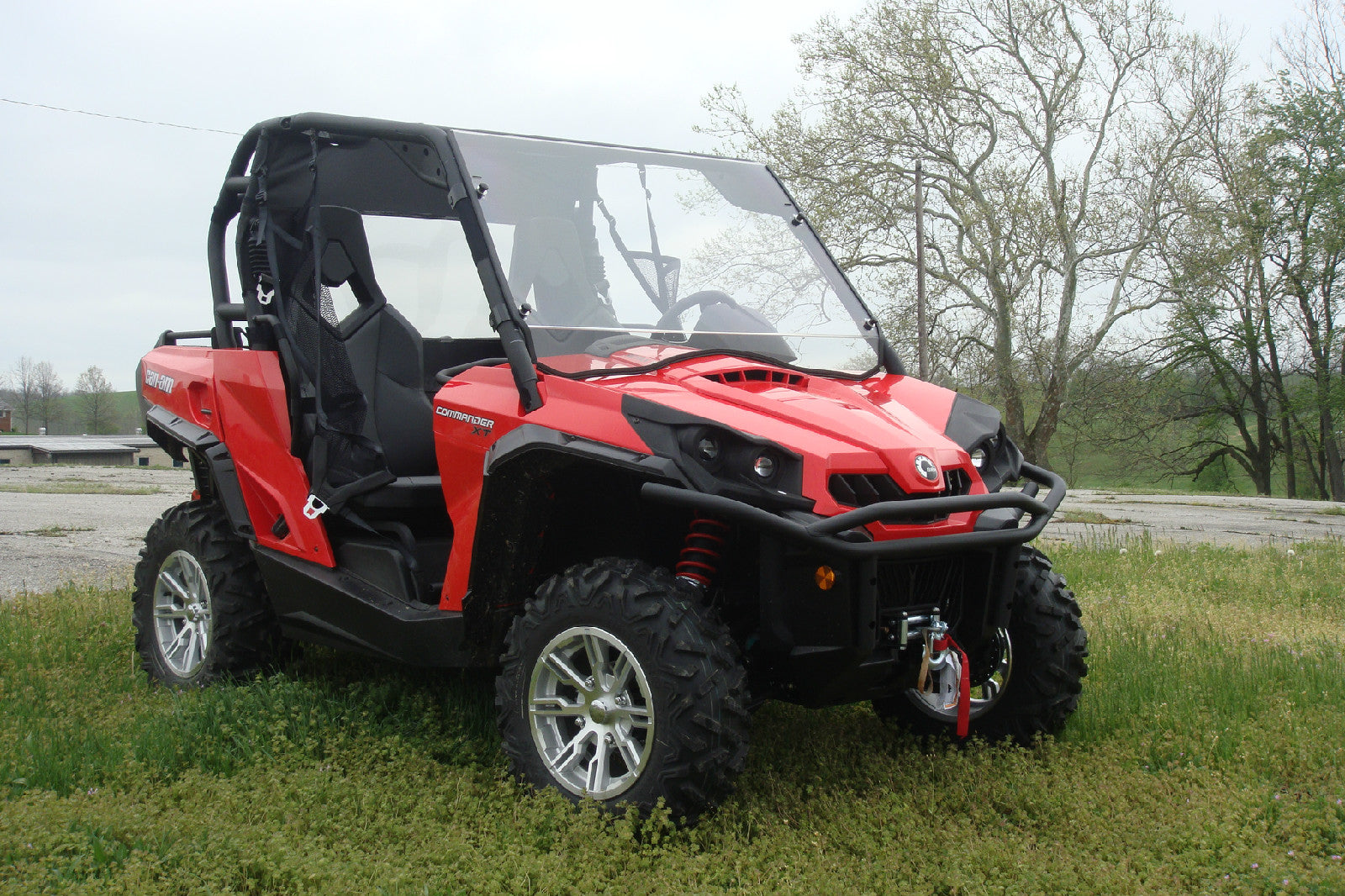 Can-Am Commander/Max Split Full Lexan Windshield (2011+)