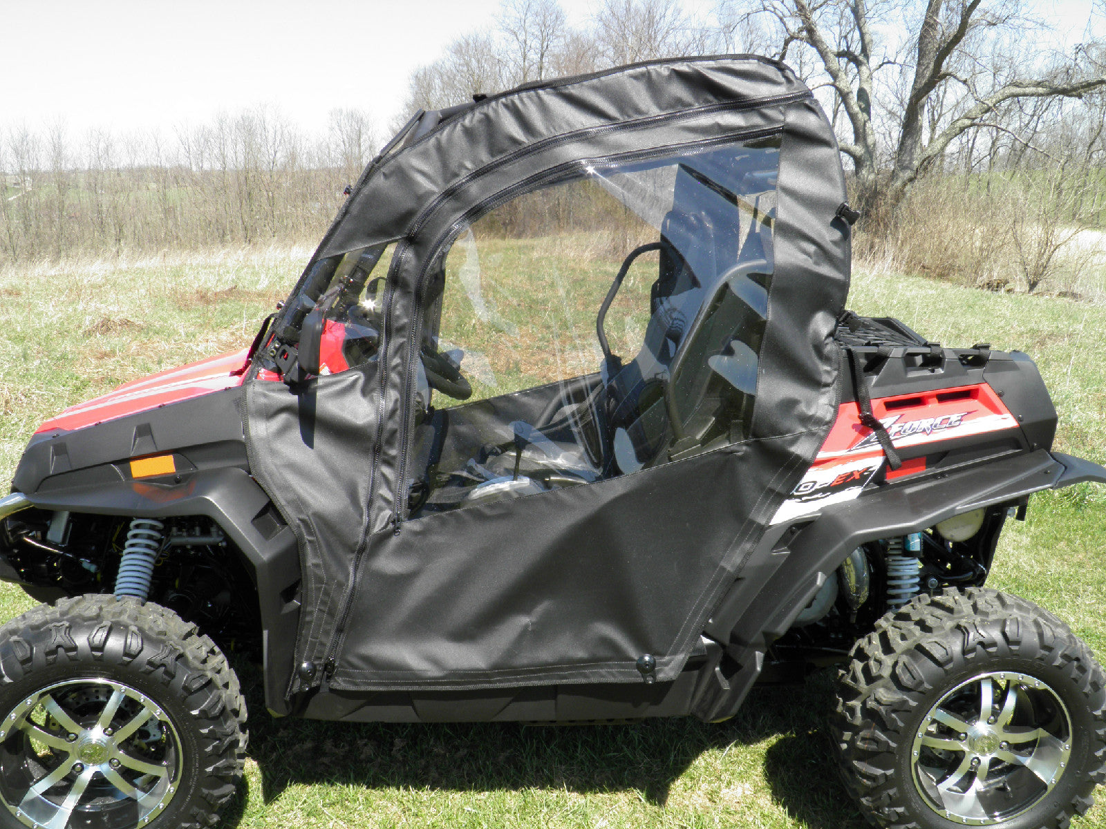 Cf Moto Z Force Soft Door And Rear Window Combo