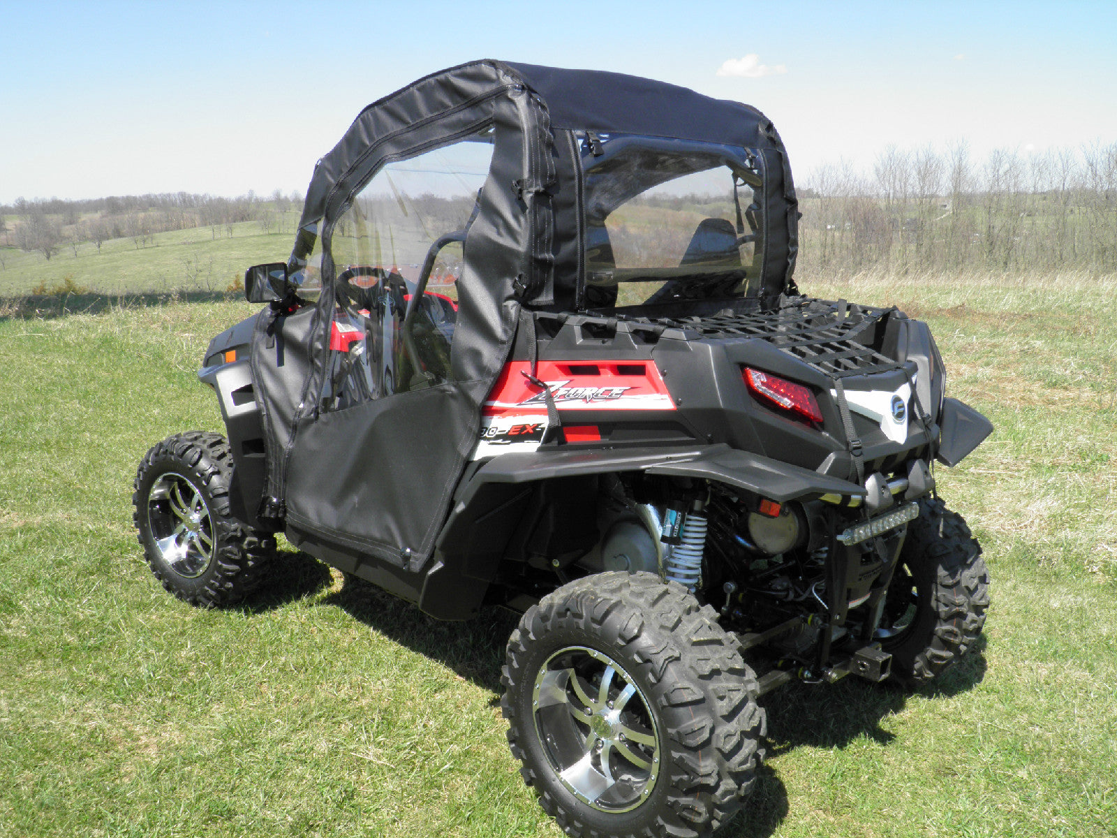 Cf Moto Z Force Soft Door And Rear Window Combo