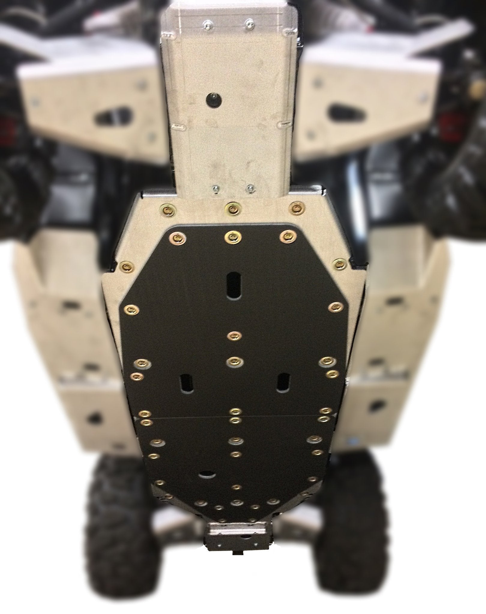 Cfmoto Zforce 800 Trail / Zforce 800 Ex / Zforce 1000 9 - Piece Complete Aluminum Skid Plate Set - Farm Armor