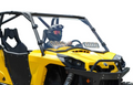 Can-Am Commander Scratch-Resistant Vented Full Windshield