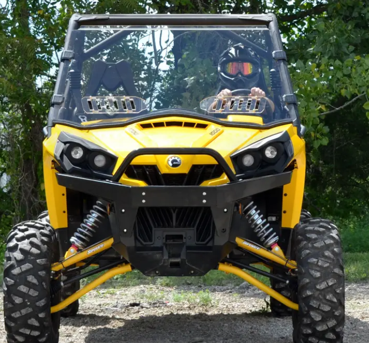 Can-Am Commander Scratch-Resistant Vented Full Windshield