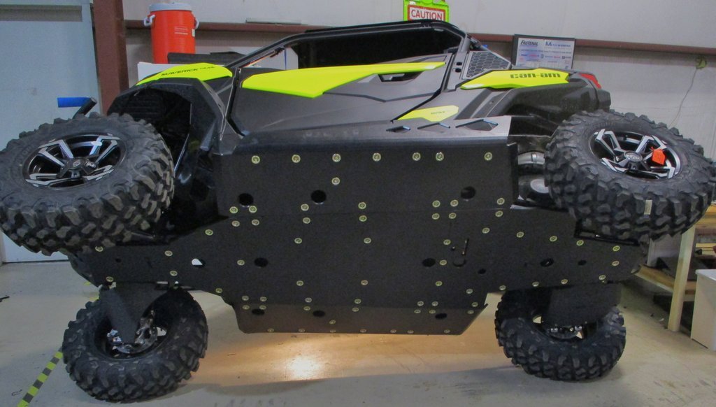 Trail Armor Can Am Maverick Trail And Can Am Maverick Trail Dps Full Skids With Integrated Slider Nerfs - Farm Armor