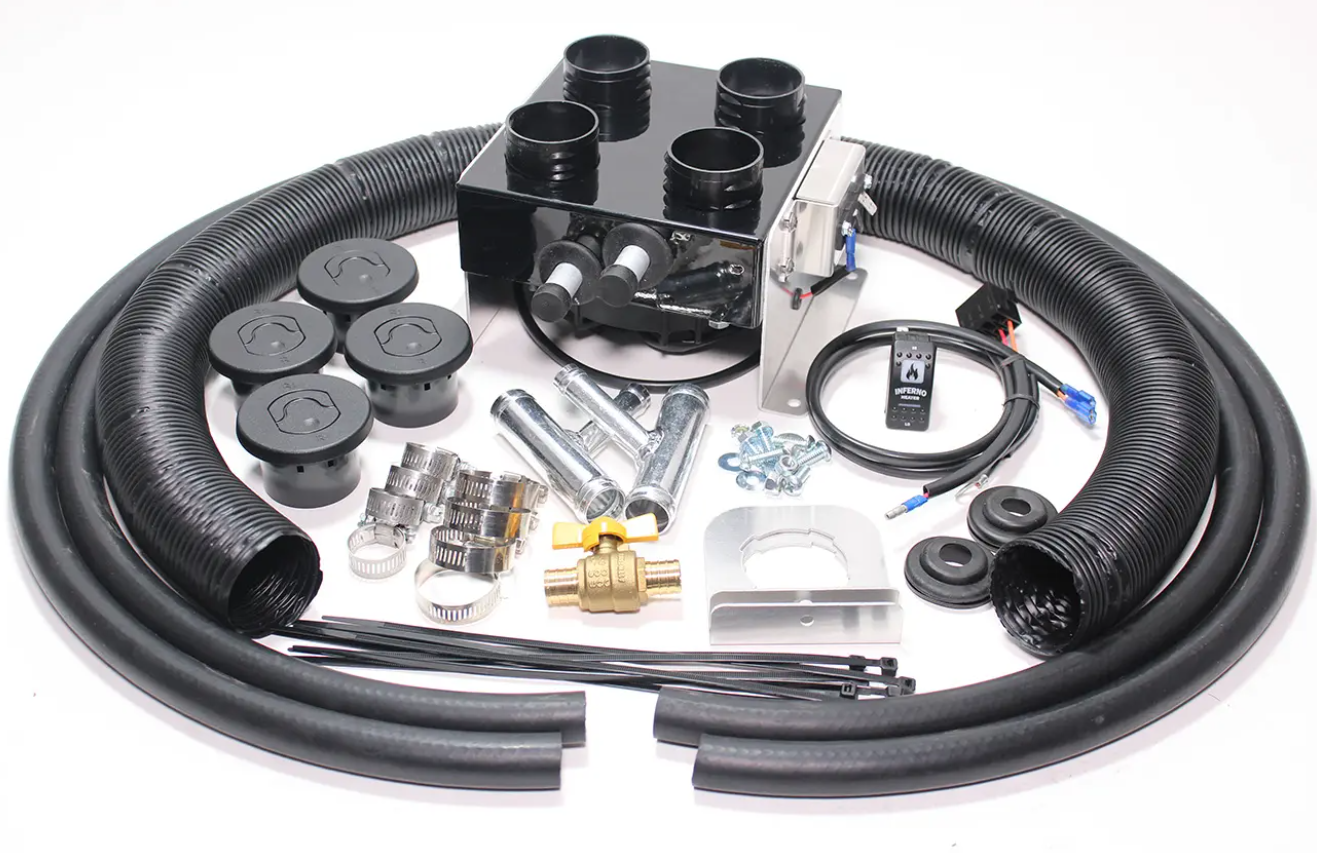 Inferno Cab Heater Kit With Defrost - Arctic Cat Wildcat Trail or Sport Cab Heater with Defrost (2013-2019)